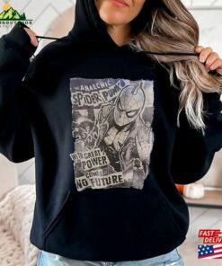 Retro Spider Punk Shirt Man Across The Sweatshirt Classic 2 Retro Spider Punk Shirt Man Across The Sweatshirt Classic 3