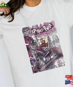 Retro Spider Punk Shirt Man Across The T-Shirt Classic Retro Spider Punk Shirt Man Across The T-Shirt Classic