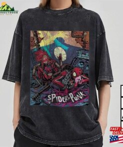 Retro Spider Punk Shirt Man Across The T-Shirt Hoodie Retro Spider Punk Shirt Man Across The T-Shirt Hoodie