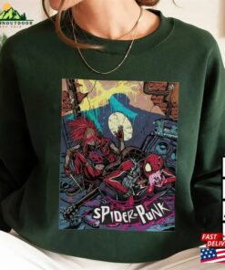 Retro Spider Punk Shirt Man Across The T-Shirt Hoodie 3 Retro Spider Punk Shirt Man Across The T Shirt Hoodie 4