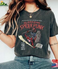 Retro Spider Punk Shirt Man Across The Unisex Sweatshirt Retro Spider Punk Shirt Man Across The Unisex Sweatshirt