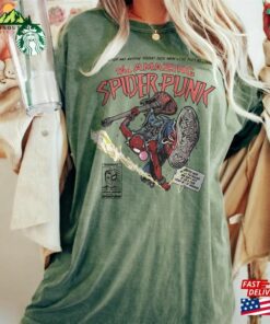 Retro Spider Punk Shirt Man Across The Unisex Sweatshirt 3 Retro Spider Punk Shirt Man Across The Unisex Sweatshirt 4