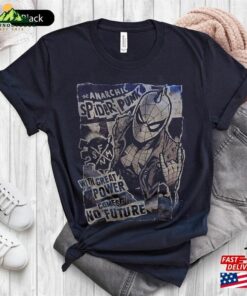 Retro Spider Punk Shirt Man Across The Verse Sweatshirt Classic Hoodie Retro Spider Punk Shirt Man Across The Verse Sweatshirt Classic Hoodie