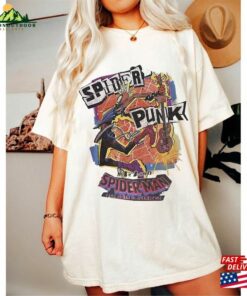 Retro Spider Punk Shirt Multiverse Unisex Sweatshirt Retro Spider Punk Shirt Multiverse Unisex Sweatshirt
