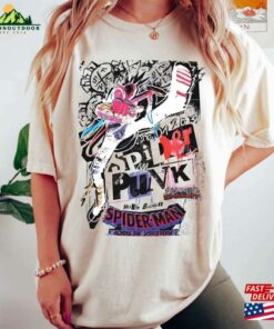 Retro Spider Punk Shirt Spiderman Sweatshirt Hoodie 2 Retro Spider Punk Shirt Spiderman Sweatshirt Hoodie 3