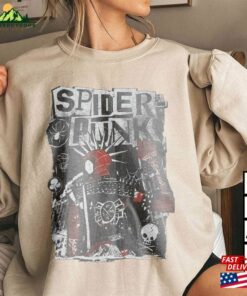 Retro Spider Punk Shirt T-Shirt Hoodie 2 Retro Spider Punk Shirt T Shirt Hoodie 3