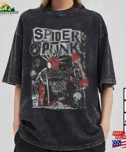 Retro Spider Punk Sweatshirt Man Across The Hoodie