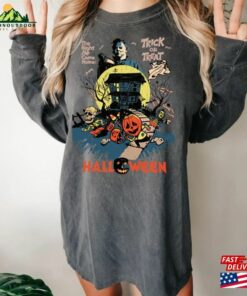 Retro The Night He Came Home Comfort Color Tee Halloween Trick Or Treat Sweatshirt Michael Myers Shirt T-Shirt Unisex 3 Retro The Night He Came Home Comfort Color Tee Halloween Trick Or Treat Sweatshirt Michael Myers Shirt T Shirt Unisex 4