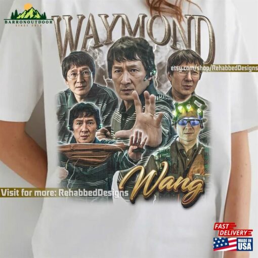 Retro Waymond Wang Shirt Ke Huy Quan Unisex I Just Won An Oscar T-Shirt