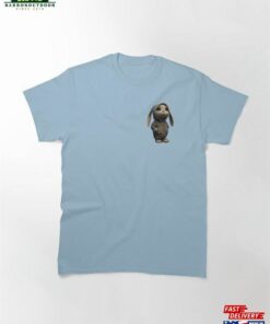 Retrowave Malinois Red Panda With Glasses Classic The Bunny Is Small T-Shirt Unisex