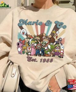 Return To Mario Co Shirt 2023 1985 T-Shirt Hoodie 2 Return To Mario Co Shirt 2023 1985 T Shirt Hoodie 3