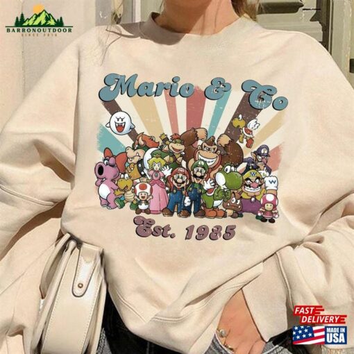 Return To Mario Co Shirt 2023 1985 T-Shirt Hoodie