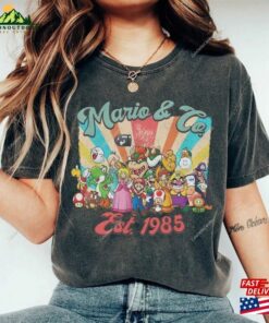 Return To Mario Co Shirt The Super Bros Movie Classic Unisex