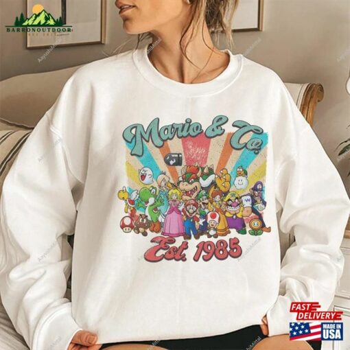 Return To Mario Co Shirt The Super Bros Movie Hoodie Sweatshirt