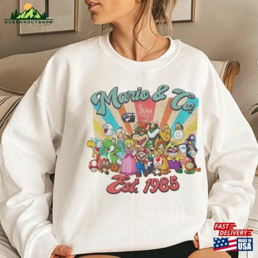 Return To Mario Co Shirt The Super Bros Movie Hoodie Unisex