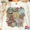 Return To Mario Floral Shirt The Super Bros Movie Main Street Usa Unisex T-Shirt