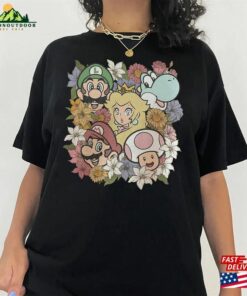 Return To Mario Floral Shirt The Super Bros Movie Main Street Usa Unisex T-Shirt 3 Return To Mario Floral Shirt The Super Bros Movie Main Street Usa Unisex T Shirt 4