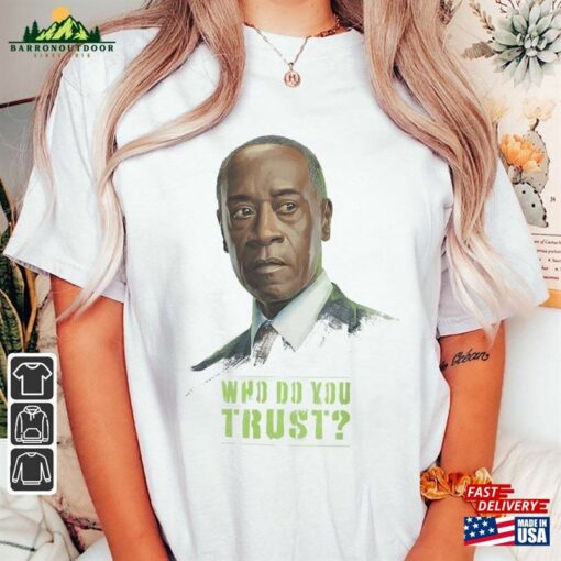 Rhodey Who Do You Trust Movie Shirt Secret Invasion 2023 Tv Series Vintage 90S Y2k Hoodie T-Shirt