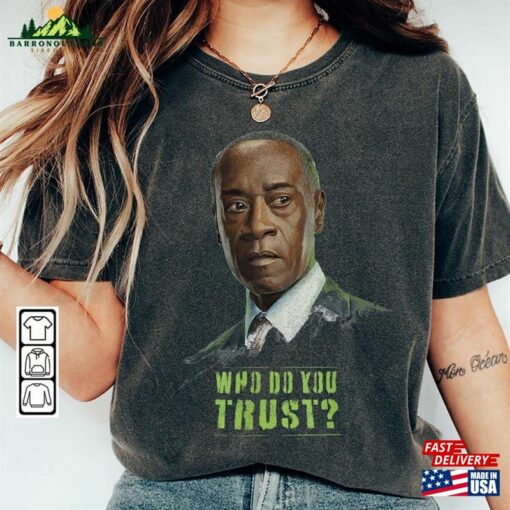 Rhodey Who Do You Trust Movie Shirt Secret Invasion 2023 Tv Series Vintage 90S Y2k Hoodie T-Shirt