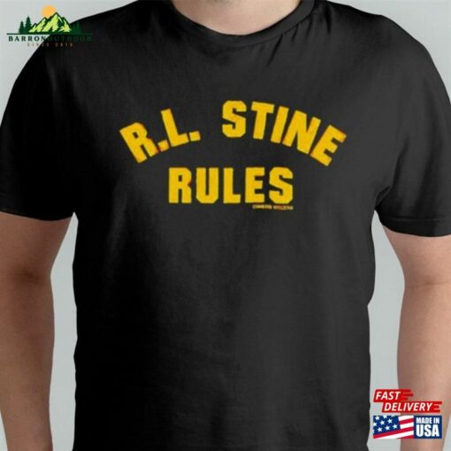 Rl Stine Rules Goosebumps Shirt Horrorland Zombie Hoodie Classic