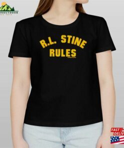 Rl Stine Rules Goosebumps Shirt Horrorland Zombie Hoodie Classic