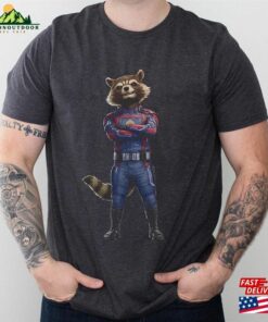 Rocket Hero Pose Shirt Raccoon Guardians Of The Galaxy Vol 3 Classic Unisex 2 Rocket Hero Pose Shirt Raccoon Guardians Of The Galaxy Vol 3 Classic Unisex 3