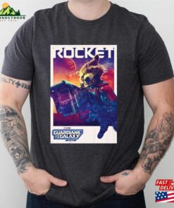 Rocket Poster Shirt Guardians Of The Galaxy Vol 3 Marvel Movie 2023 Unisex Hoodie 2 Rocket Poster Shirt Guardians Of The Galaxy Vol 3 Marvel Movie 2023 Unisex Hoodie 3
