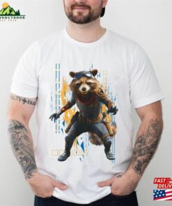 Rocket Raccoon Action Pose Graphic Shirt Guardians Of The Galaxy Marvel Movie 2023 Hoodie Classic Rocket Raccoon Action Pose Graphic Shirt Guardians Of The Galaxy Marvel Movie 2023 Hoodie Classic