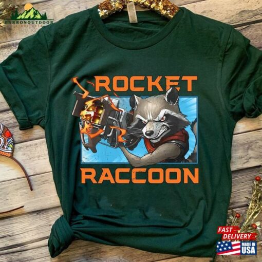 Rocket Raccoon T-Shirt Guardians Of The Galaxy Volume 3 Shirt Marvel Comics Movie 2023 Unisex