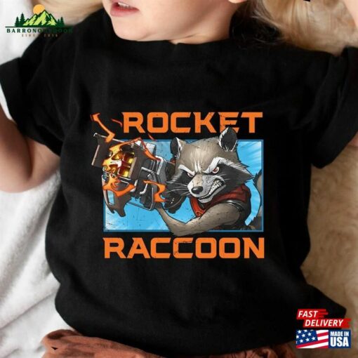 Rocket Raccoon T-Shirt Guardians Of The Galaxy Volume 3 Shirt Marvel Comics Movie 2023 Unisex