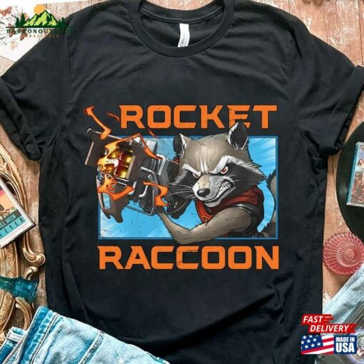 Rocket Raccoon T-Shirt Guardians Of The Galaxy Volume 3 Shirt Marvel Comics Movie 2023 Unisex