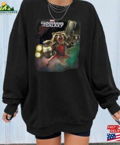 Rocket Racoon Shirt Marvel Guardians Of The Galaxy Classic Hoodie