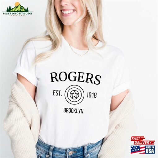 Rogers Est 1918 Shirt Brooklyn America Hoodie Sweatshirt