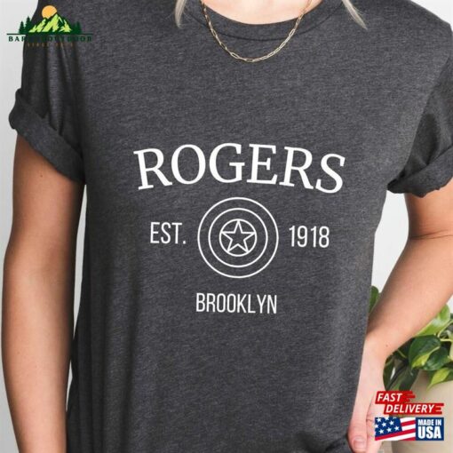 Rogers Est 1918 Shirt Brooklyn America Hoodie Sweatshirt