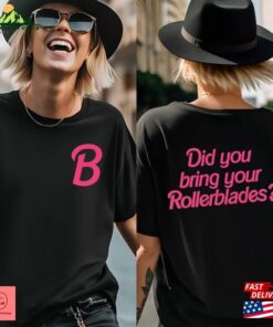 Rollerblading Double Sides Unisex Shirt Barbie Merch Classic Rollerblading Double Sides Unisex Shirt Barbie Merch Classic