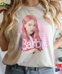 Rose Kpop Shirt Blackpink Sweatshirt Barbie Vintage Retro Graphic Tee Music Unisex Gifts Fan Hoodie T-Shirt 3 Rose Kpop Shirt Blackpink Sweatshirt Barbie Vintage Retro Graphic Tee Music Unisex Gifts Fan Hoodie T Shirt 4