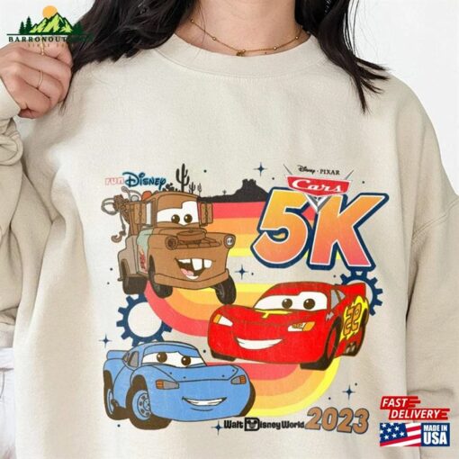 Run Family Shirt Rundisney Cars Movie T-Shirt Hoodie