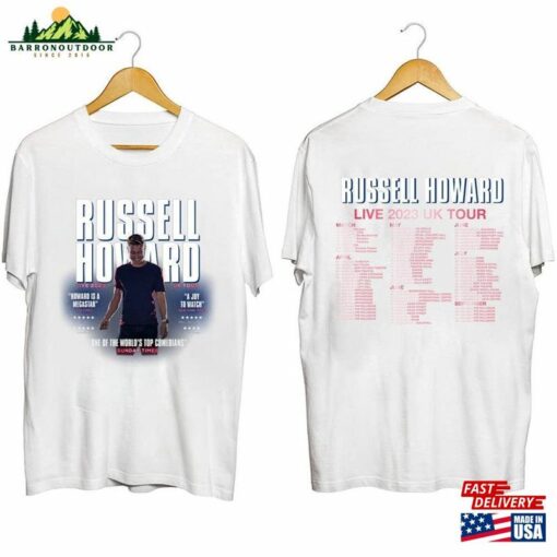 Russell Howard Live 2023 Uk Tour Shirt For Fan Concert T-Shirt Sweatshirt