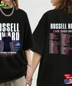 Russell Howard Live 2023 Uk Tour Shirt For Fan Concert Unisex Hoodie Russell Howard Live 2023 Uk Tour Shirt For Fan Concert Unisex Hoodie