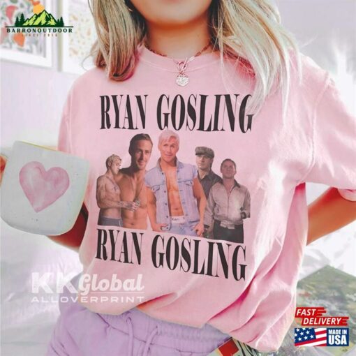 Ryan Gosling 2023 Shirt Graphic Ken Doll Unisex Hoodie