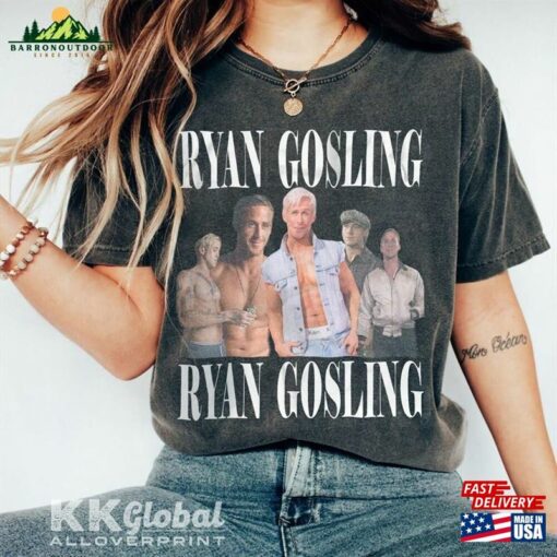 Ryan Gosling 2023 Shirt Graphic Ken Doll Unisex Hoodie