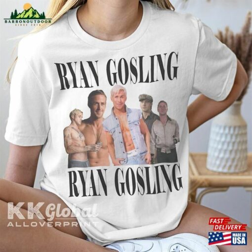 Ryan Gosling 2023 Shirt Graphic Ken Doll Unisex Hoodie