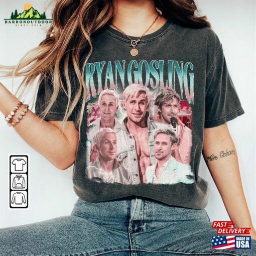 Ryan Gosling Movie Shirt 2023 Vintage Retro 90S Style Sweatshirt Classic