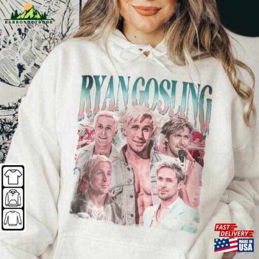 Ryan Gosling Movie Shirt 2023 Vintage Retro 90S Style Sweatshirt Classic