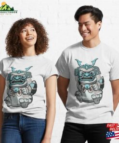 Samurai Cute Fat Cat Classic T-Shirt Unisex 2 Samurai Cute Fat Cat Classic T Shirt Unisex 3