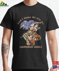 Samurai Girl Manga Fighter Classic T-Shirt Samurai Girl Manga Fighter Classic T-Shirt