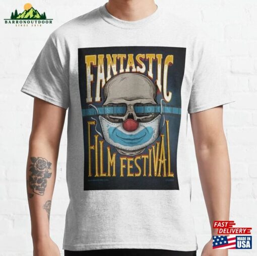 Saskatoon Fantastic Film Festival 2020 Illustration Merchandise Classic T-Shirt Unisex Sweatshirt