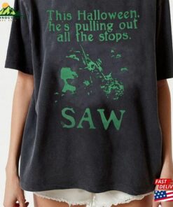 Saw Movie Haloween Shirt Vintage 90S T-Shirt Halloween Classic