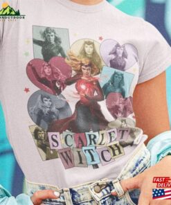 Scarlet Witch T-Shirt Wanda Maximoff Vision Classic Hoodie