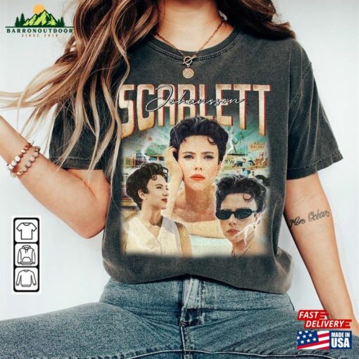 Scarlett Johansson Movie Shirt Midge Campbell Vintage Retro 90S Sweatshirt T-Shirt